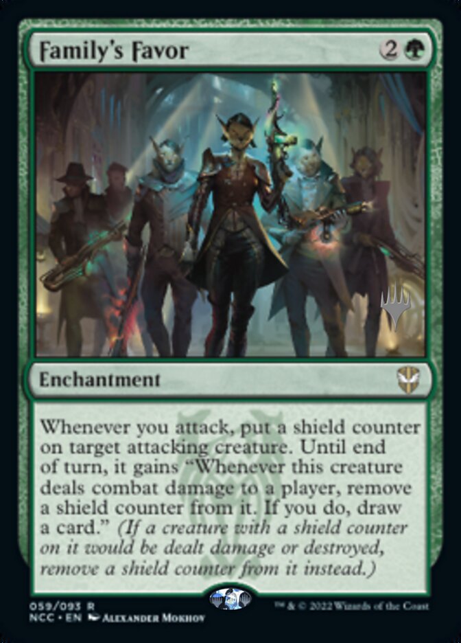 Family's Favor (Promo Pack) [Streets of New Capenna Commander Promos] Magic: The Gathering