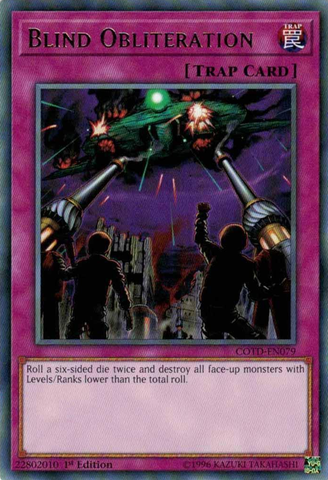 Blind Obliteration [COTD-EN079] Rare Yu-Gi-Oh!