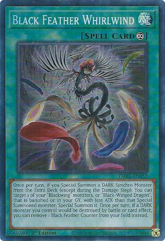Black Feather Whirlwind [DABL-EN052] Super Rare Yu-Gi-Oh!
