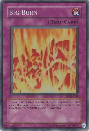 Big Burn [IOC-EN047] Super Rare Yu-Gi-Oh!