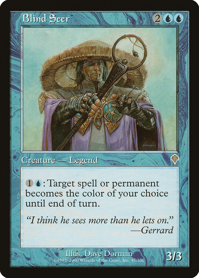 Blind Seer [Invasion] Magic: The Gathering