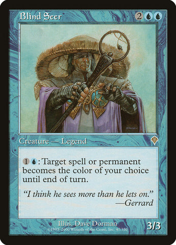 Blind Seer [Invasion] Magic: The Gathering