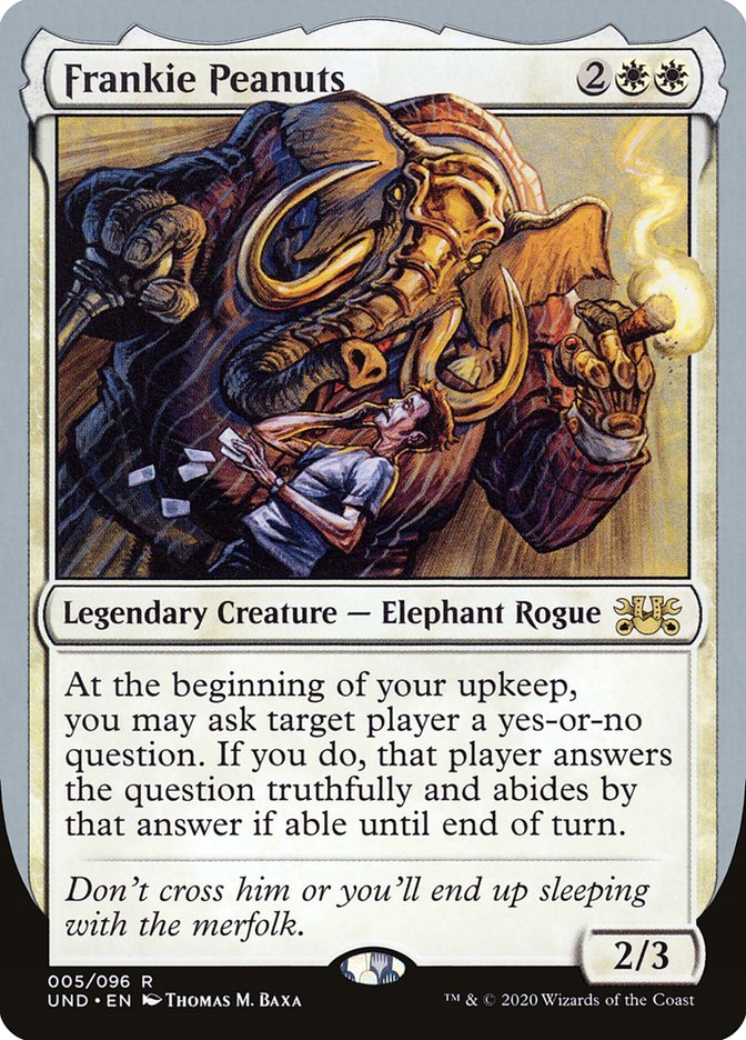 Frankie Peanuts [Unsanctioned] Magic: The Gathering