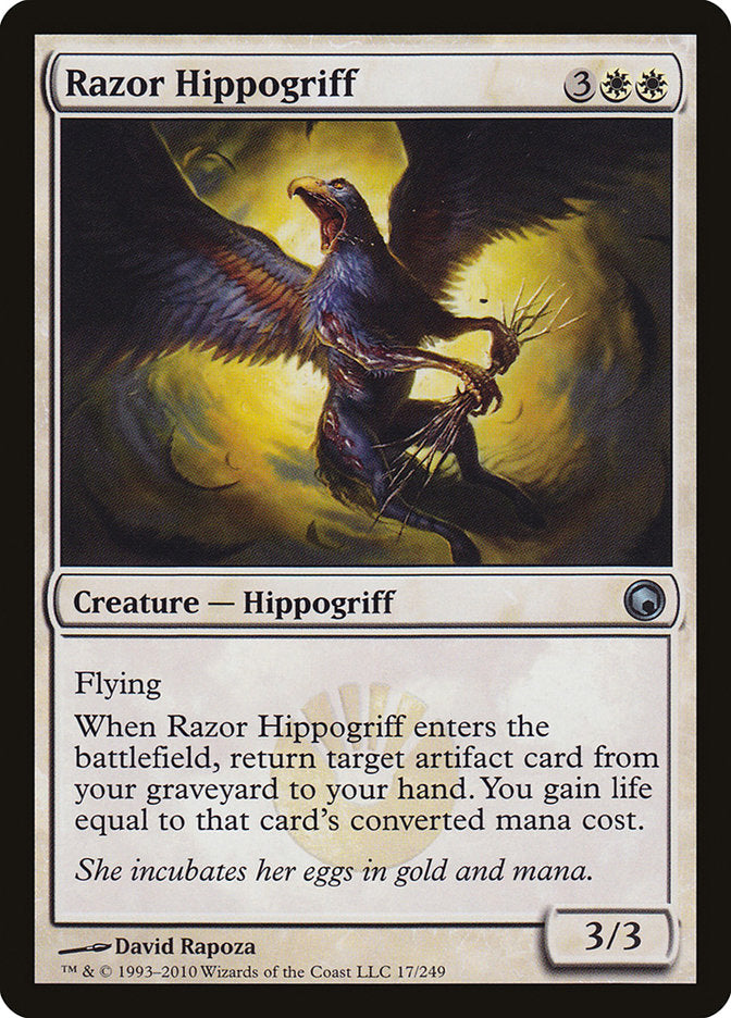 Razor Hippogriff [Scars of Mirrodin] Magic: The Gathering