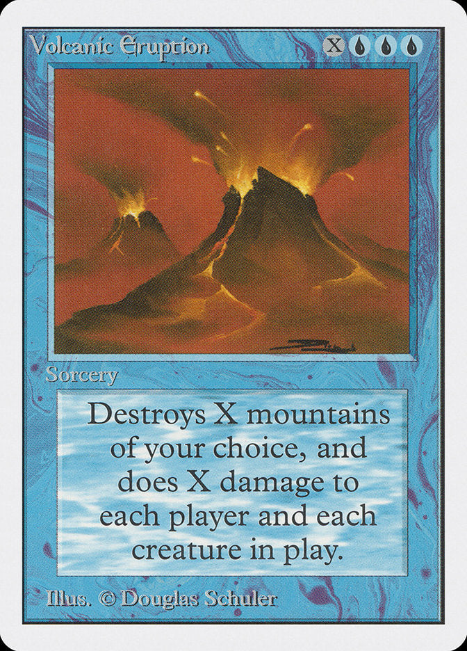 Volcanic Eruption [Unlimited Edition] Magic: The Gathering