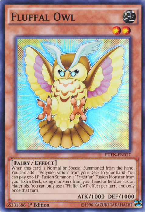 Fluffal Owl [FUEN-EN017] Super Rare Yu-Gi-Oh!