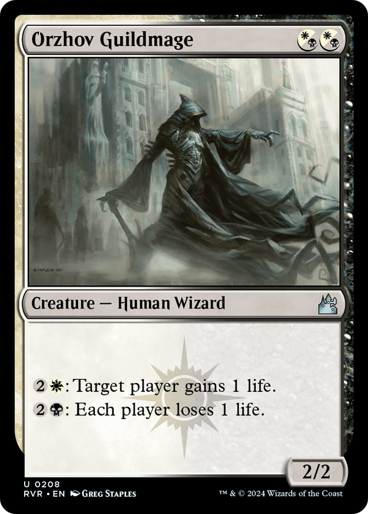 Orzhov Guildmage [Ravnica Remastered] Magic: The Gathering