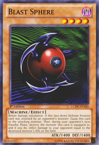 Blast Sphere [LCJW-EN180] Common Yu-Gi-Oh!