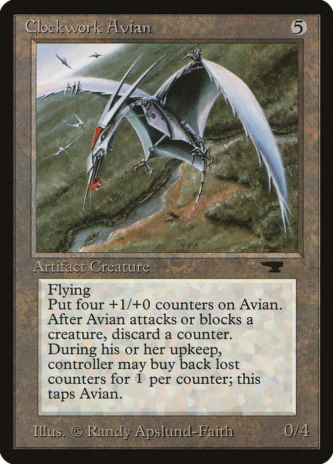 Clockwork Avian [Antiquities] Magic: The Gathering