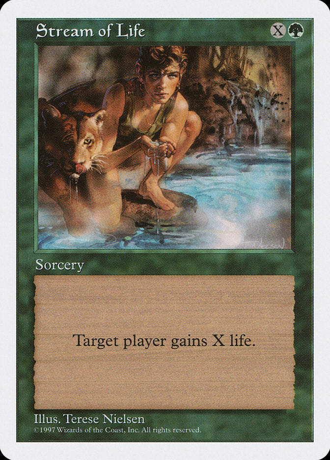 Stream of Life [Fifth Edition] Magic: The Gathering