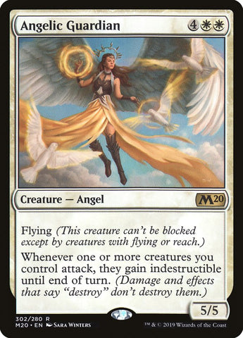 Angelic Guardian [Core Set 2020] Magic: The Gathering