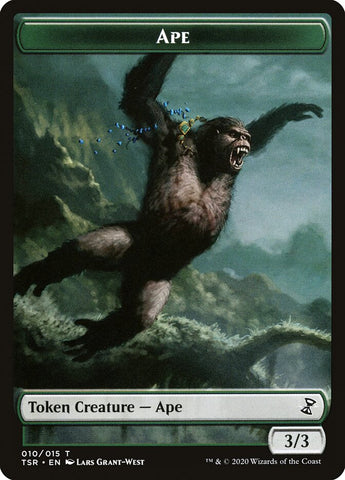 Angel // Ape Double-Sided Token [Double Masters Tokens] Magic: The Gathering