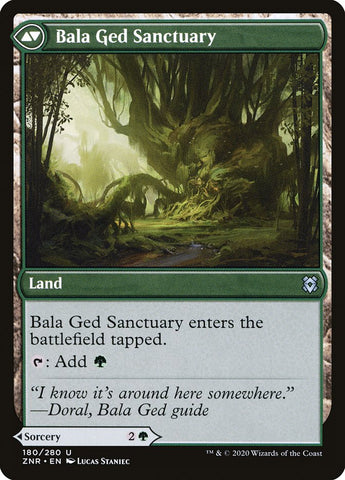 Bala Ged Recovery // Bala Ged Sanctuary [Zendikar Rising] Magic: The Gathering