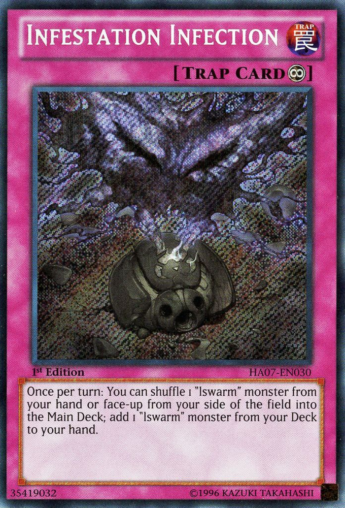 Infestation Infection [HA07-EN030] Secret Rare Yu-Gi-Oh!