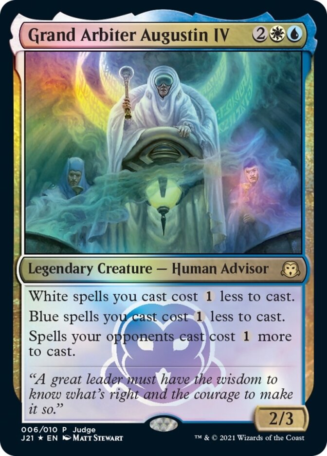 Grand Arbiter Augustin IV [Judge Gift Cards 2021] Magic: The Gathering