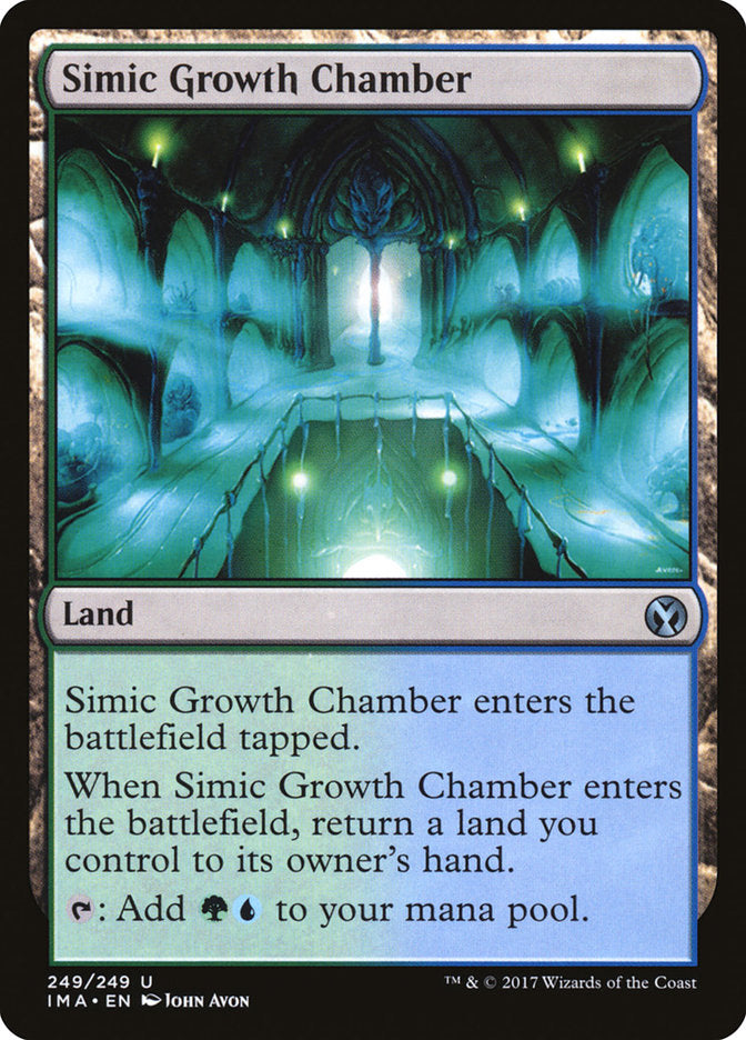 Simic Growth Chamber [Iconic Masters] Magic: The Gathering