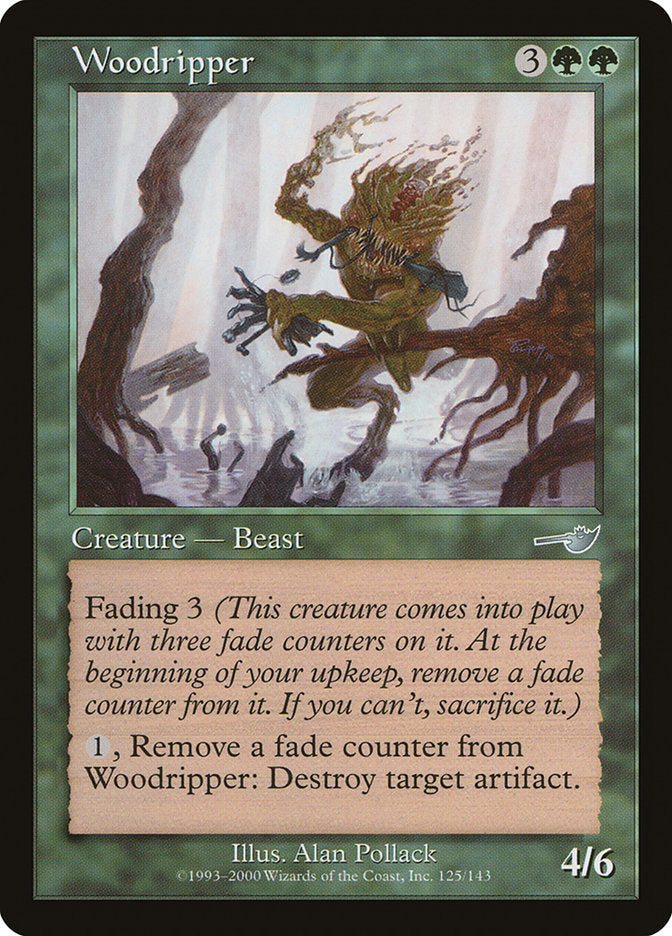 Woodripper [Nemesis] Magic: The Gathering