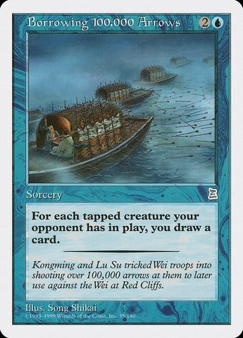 Borrowing 100,000 Arrows [Portal Three Kingdoms] Magic: The Gathering