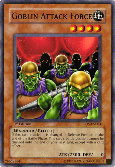 Goblin Attack Force [SD5-EN004] Common Yu-Gi-Oh!