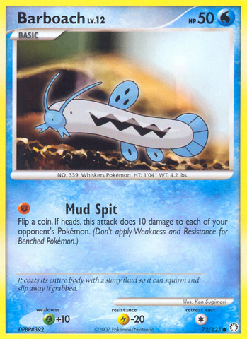 Barboach (72/123) [Diamond & Pearl: Mysterious Treasures] Pokémon