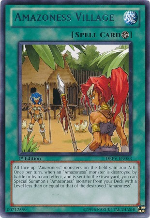 Amazoness Village [DREV-EN053] Rare Yu-Gi-Oh!