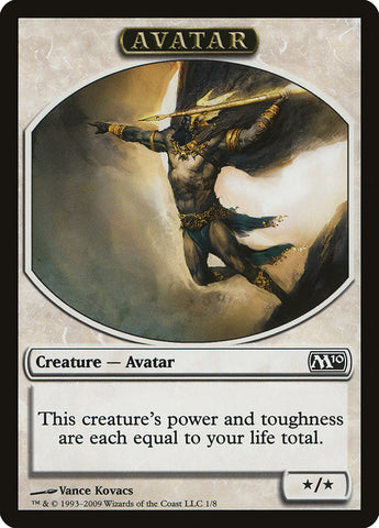 Avatar Token [Magic 2010 Tokens] Magic: The Gathering
