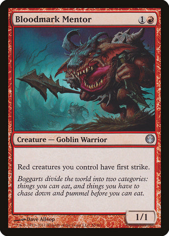 Bloodmark Mentor [Duel Decks: Knights vs. Dragons] Magic: The Gathering