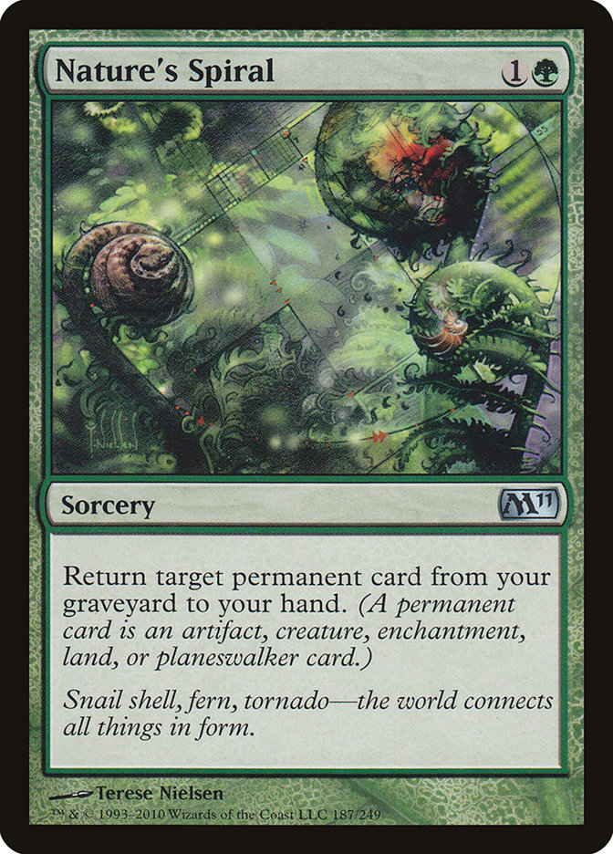 Nature's Spiral [Magic 2011] Magic: The Gathering