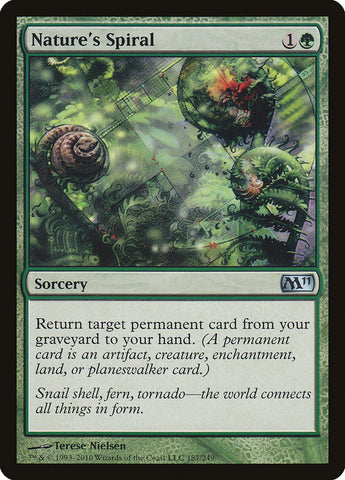 Nature's Spiral [Magic 2011] Magic: The Gathering