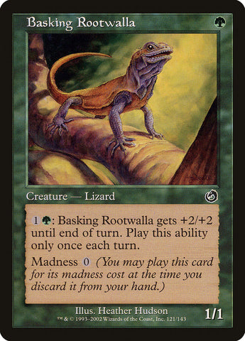 Basking Rootwalla [Torment] Magic: The Gathering