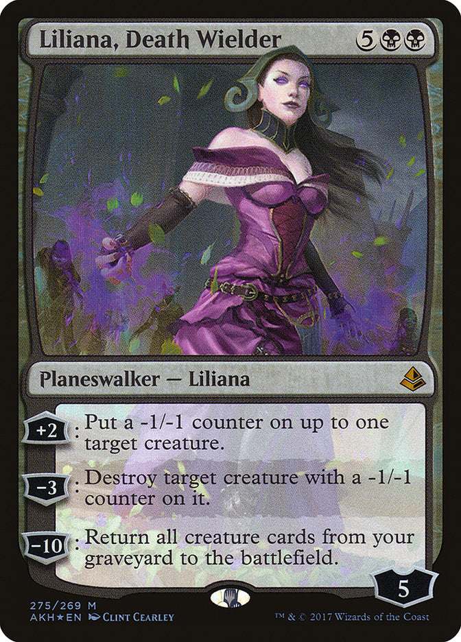 Liliana, Death Wielder [Amonkhet] Magic: The Gathering