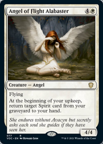 Angel of Flight Alabaster [Innistrad: Crimson Vow Commander] Magic: The Gathering