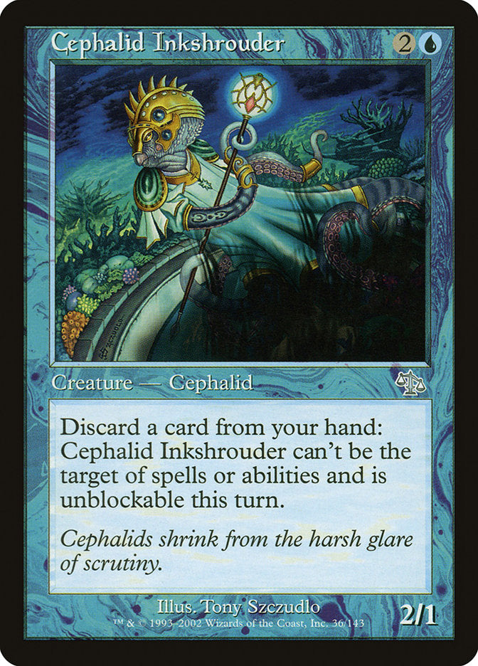 Cephalid Inkshrouder [Judgment] Magic: The Gathering