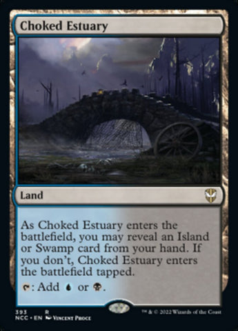 Choked Estuary [Streets of New Capenna Commander] Magic: The Gathering