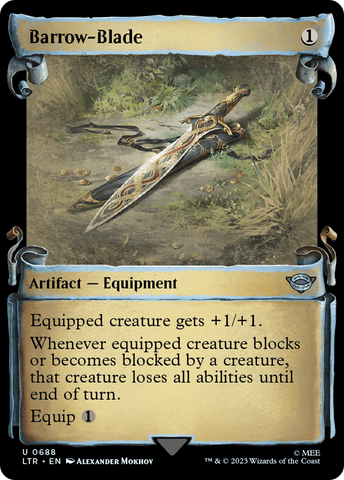 Barrow-Blade [The Lord of the Rings: Tales of Middle-Earth Showcase Scrolls] Magic: The Gathering