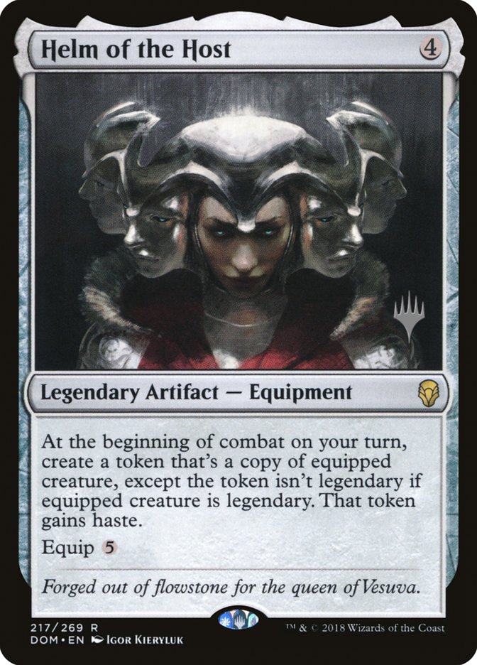 Helm of the Host (Promo Pack) [Dominaria Promos] Magic: The Gathering
