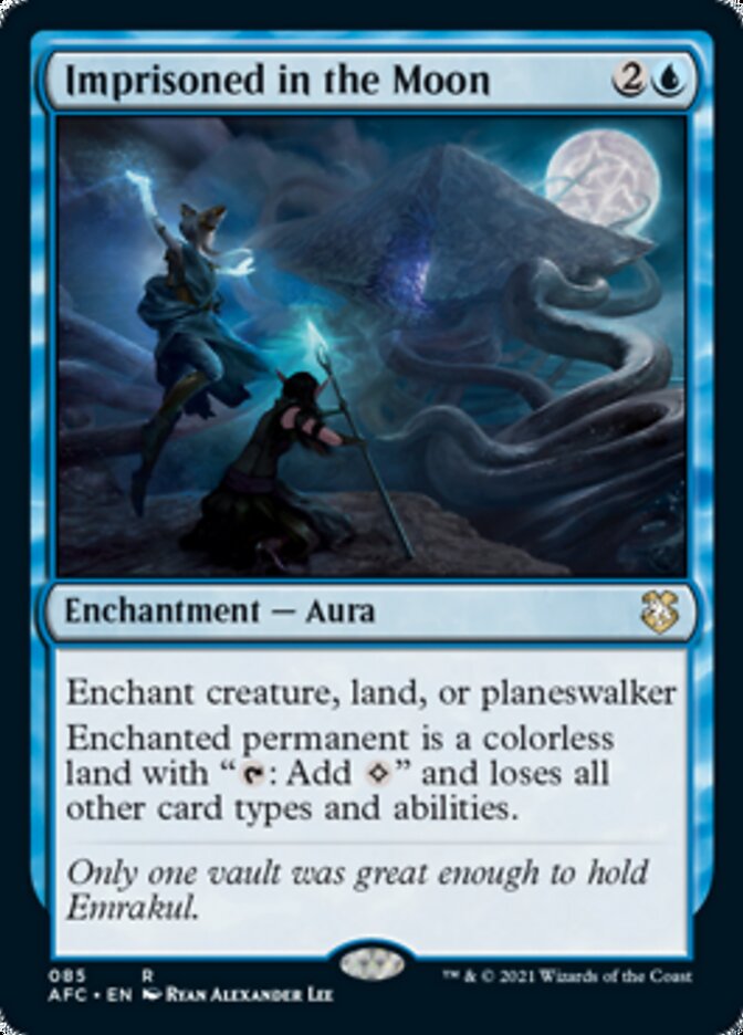 Imprisoned in the Moon [Dungeons & Dragons: Adventures in the Forgotten Realms Commander] Magic: The Gathering