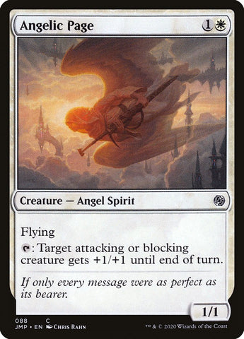 Angelic Page [Jumpstart] Magic: The Gathering