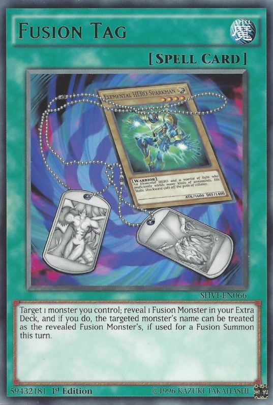 Fusion Tag [SHVI-EN066] Rare Yu-Gi-Oh!