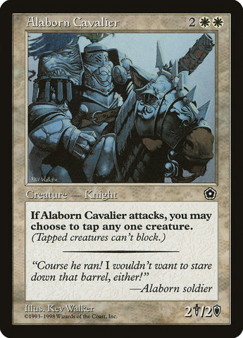 Alaborn Cavalier [Portal Second Age] Magic: The Gathering