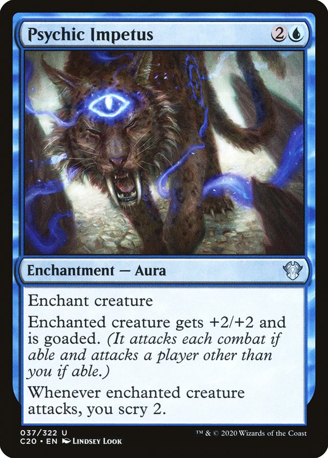 Psychic Impetus [Commander 2020] Magic: The Gathering