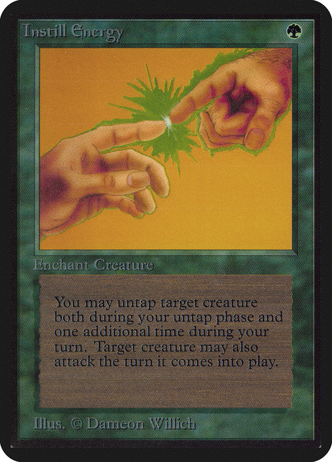 Instill Energy [Alpha Edition] Magic: The Gathering