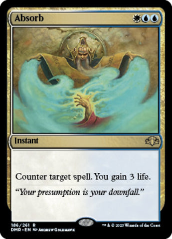 Absorb [Dominaria Remastered] Magic: The Gathering