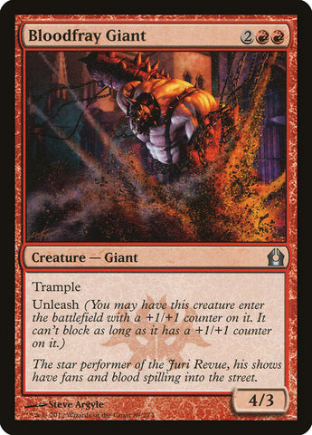 Bloodfray Giant [Return to Ravnica] Magic: The Gathering