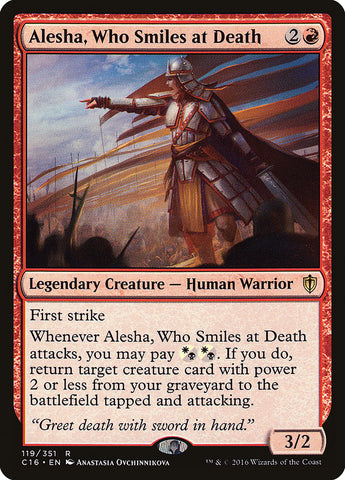 Alesha, Who Smiles at Death [Commander 2016] Magic: The Gathering
