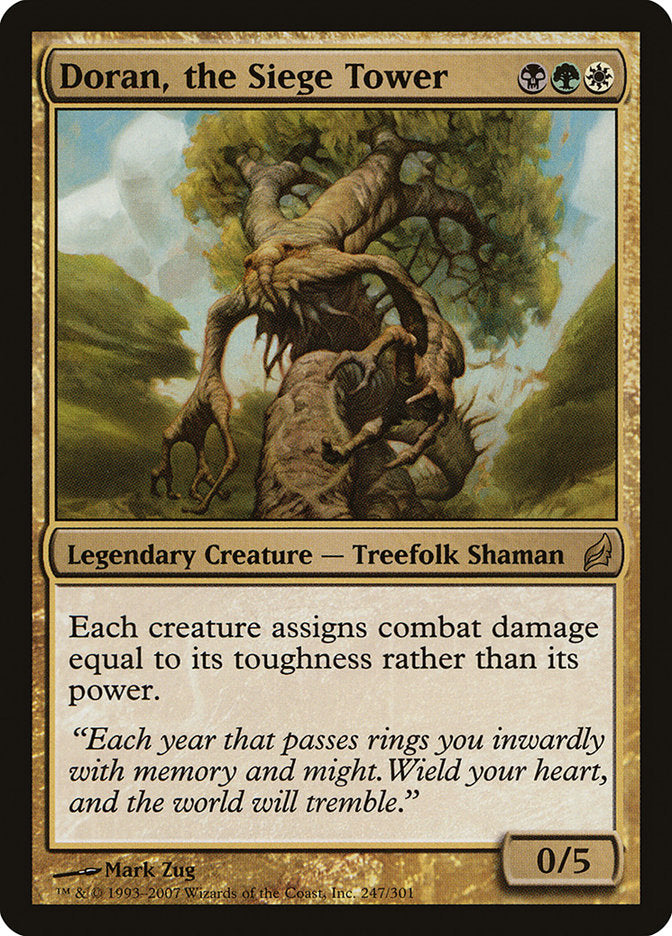 Doran, the Siege Tower [Lorwyn] Magic: The Gathering