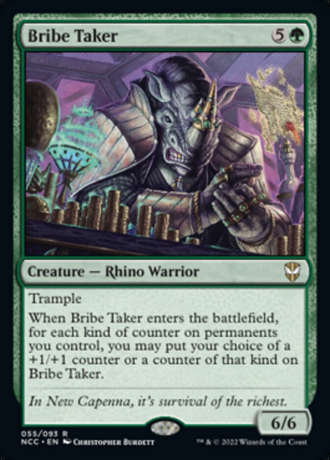 Bribe Taker [Streets of New Capenna Commander] Magic: The Gathering