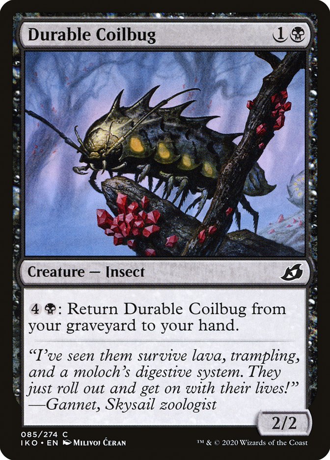 Durable Coilbug [Ikoria: Lair of Behemoths] Magic: The Gathering