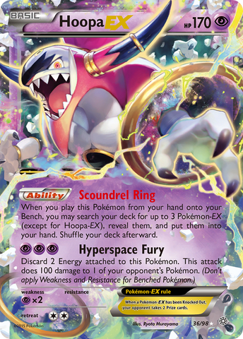 Hoopa EX (36/98) [XY: Ancient Origins] Pokémon