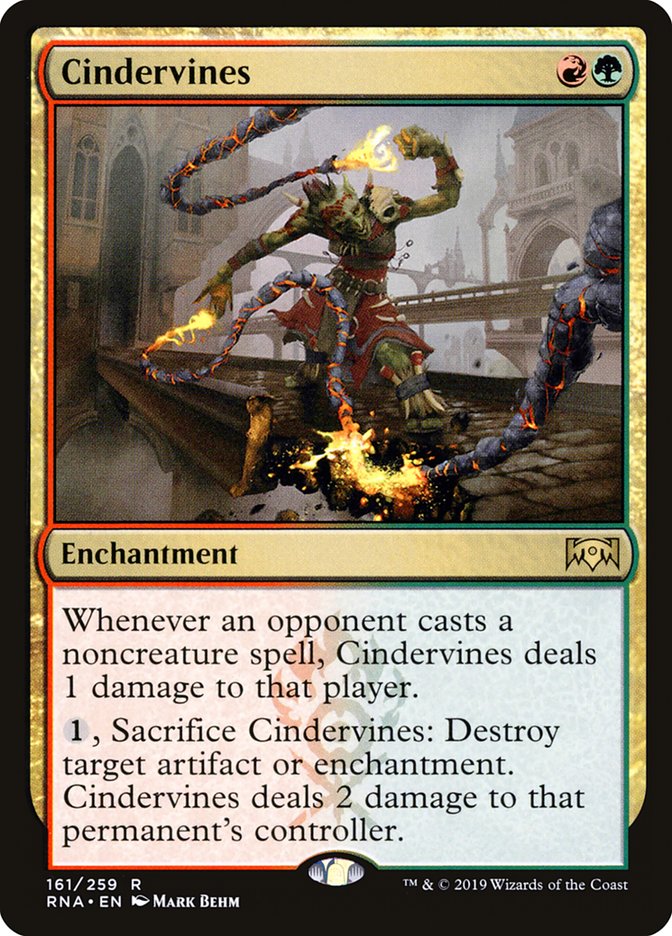 Cindervines [Ravnica Allegiance] Magic: The Gathering